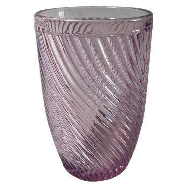 SET 4 VASOS RIPLEY HOME LARGO LINEAS CURVAS MALVA
