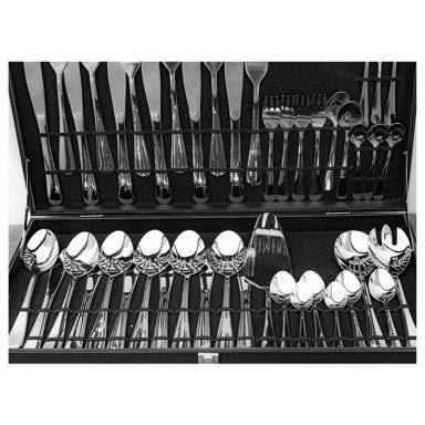 CUBIERTOS RIPLEY HOME SET METAL MALETA ROMA 45 PIEZAS - 3