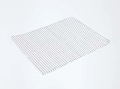 INDIVIDUALES MAISON LINETT RAYAS 4.0 PIEZAS GRIS - 2