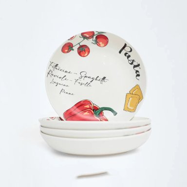SET 4 BOWLS RIPLEY HOME PASTA TOMATE - 2