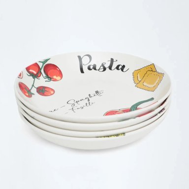 SET 4 BOWLS RIPLEY HOME PASTA TOMATE - 3