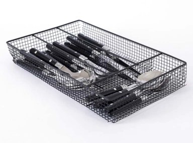 SET CUBIERTOS RIPLEY HOME NEGRA 24 PIEZAS - 3
