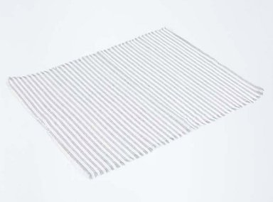 SET INDIVIDUALES MAISON LINETT RAYAS 4 PIEZAS GRIS - 2