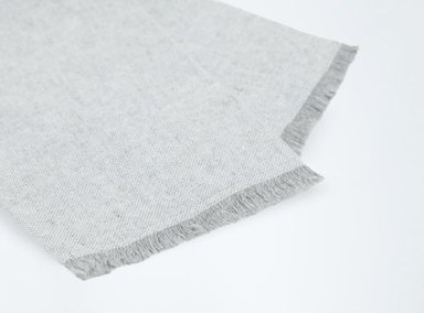 SET 4 SERVILLETAS MAISON LINETT ALGODÓN GRIS - 2