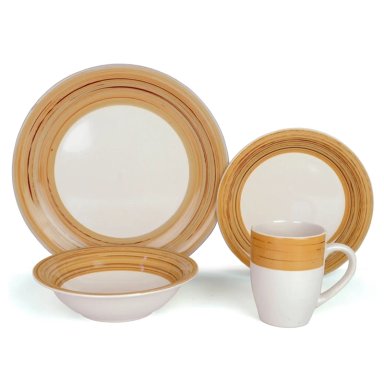 VAJILLA RIPLEY HOME SET STRIPES 16 PIEZAS