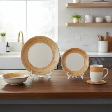 VAJILLA RIPLEY HOME SET STRIPES 16 PIEZAS - 2