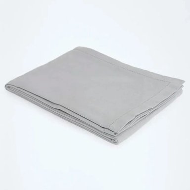 MANTEL RIPLEY HOME LISO ALGODÓN 180 X 180 CM GRIS