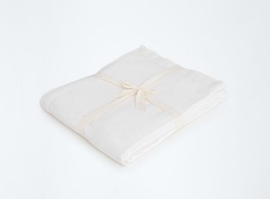MANTEL RIPLEY HOME LISO ALGODÓN 240 X 180 CM BLANCO - 1