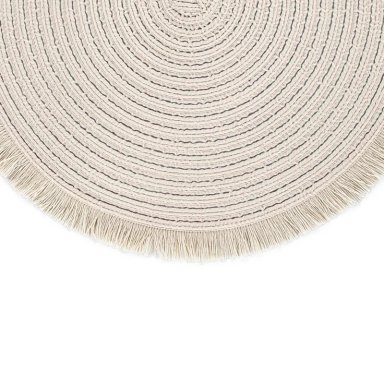 INDIVIDUAL RIPLEY HOME FLECOS 4 PIEZAS BEIGE - 2