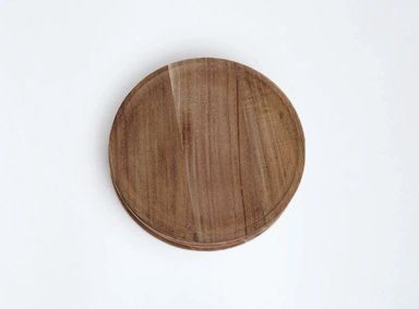 SET 4 VAJILLAS RIPLEY HOME MADERA REDONDO ACACIA - 2
