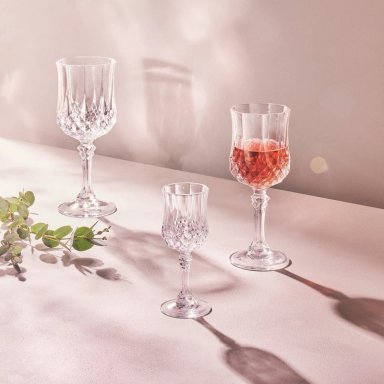 SET X6 COPA DE VINO CRISTAL D'ARQUES LONGCHAMP 170 ML - 3