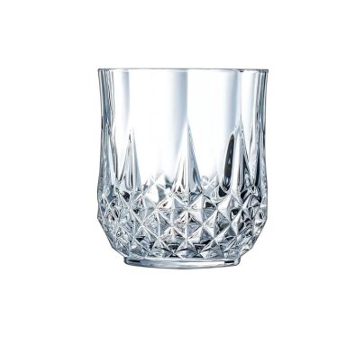 SET X6 VASO BAJO CRISTAL D'ARQUES LONGCHAMP 320 ML