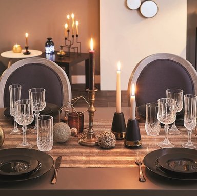 SET X6 VASO ALTO CRISTAL D'ARQUES LONGCHAMP 280 ML - 4