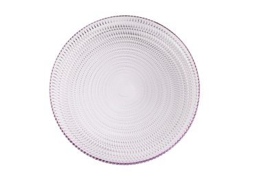 PLATO RIPLEY HOME ARMONÍA VIDRIO LILA