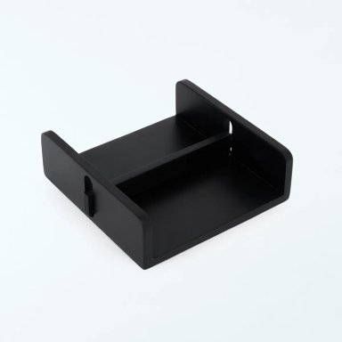 SERVILLETERO MAISON LINETT MADERA NEGRO 19CM - 2