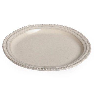 PLATO ENTRADA MAISON LINETT PERLAS PORCELANA 20.5X20.8 CM