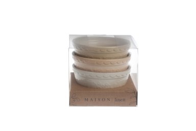 SET 3 BOWLS MAISON LINETT 10 CM - 2
