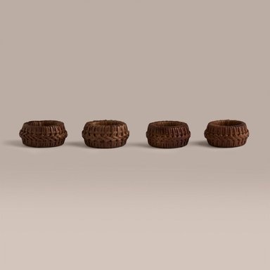 SET X4 PORTA SERVILLETAS RIPLEY HOME MOKA - 2