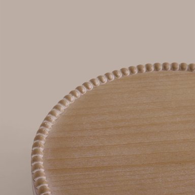 TORTERO MAISON LINETT MADERA PERLAS 30 CM - 2