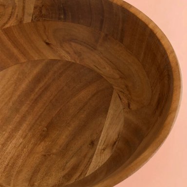 BOWL FOLKÁNICA MADERA 25 CM - 2