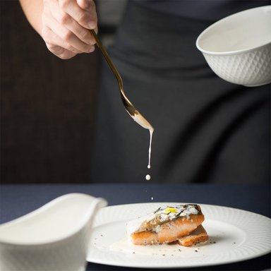 PLATO DE FONDO FERRAND EC309006 PORCELANA - 3