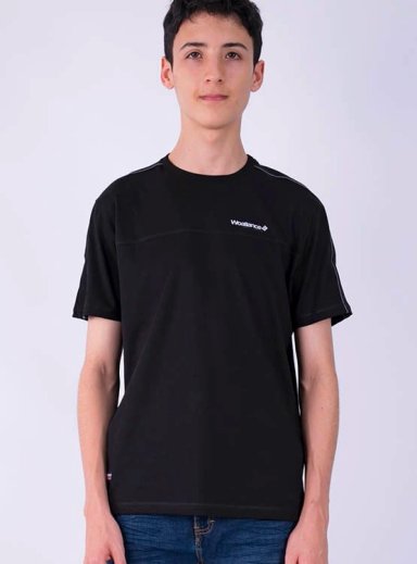 POLO MANGA CORTA ALGODÓN NIÑO WOALLANCE LASER