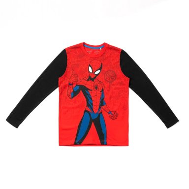 POLO MANGA LARGA ALGODÓN NIÑO PIONIER ROJO SAMIR-MARVEL 