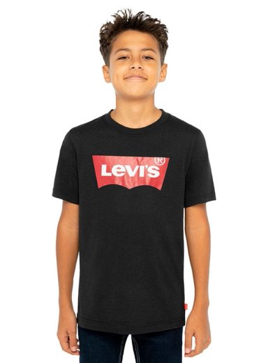 POLO MANGA CORTA NIÑO LEVI'S NEGRO LOGO BATWING 918157-023