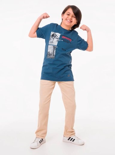 PANTALÓN LARGO SEMI PITILLO NIÑO PIONIER RHIBAS