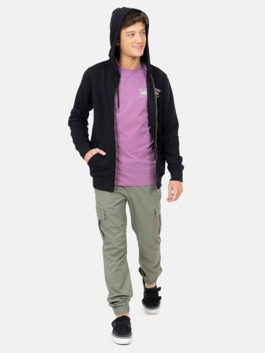 CASACA MANGA LARGA ALGODÓN NIÑO MAUI AND SONS NEGRO 5O805 FULL ZIPPER