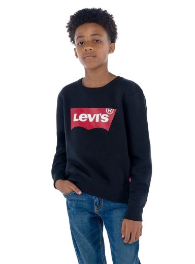POLERA MANGA LARGA NIÑO LEVI'S NEGRO 919079-023