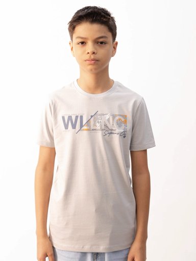 POLO MANGA CORTA HOMBRE WOALLANCE CLASICO ESTAMPADO DELANTERO