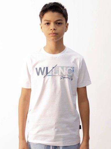 POLO MANGA CORTA HOMBRE WOALLANCE CLASICO ESTAMPADO DELANTERO