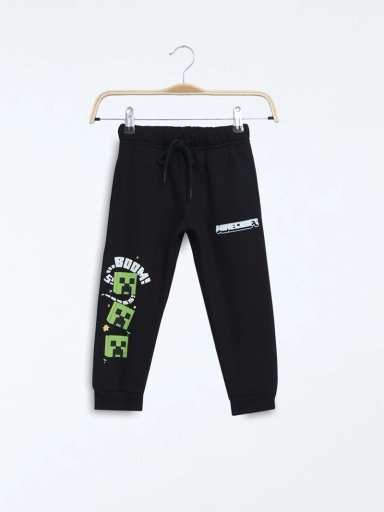 PANTALÓN DE BUZO NIÑO MINECRAFT - 1