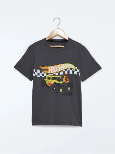 POLO MANGA CORTA NIÑO HOT WHEELS HWS-0256