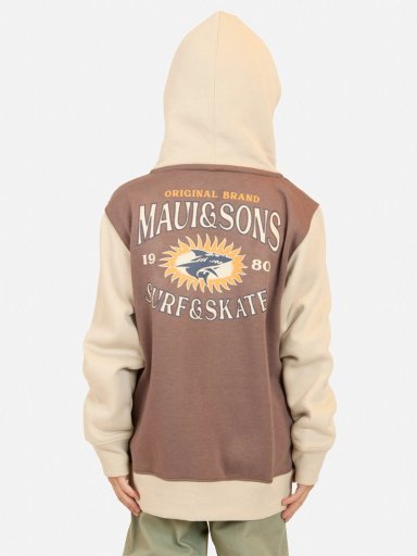 POLERA ALGODÓN NIÑO MAUI AND SONS FULL ZIPPER - 2