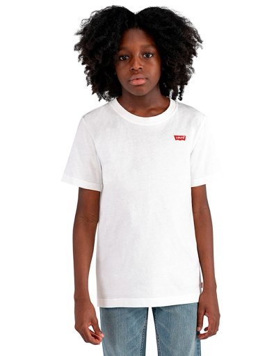 POLO MANGA CORTA NIÑO LEVI’S BLANCO 91A100-001