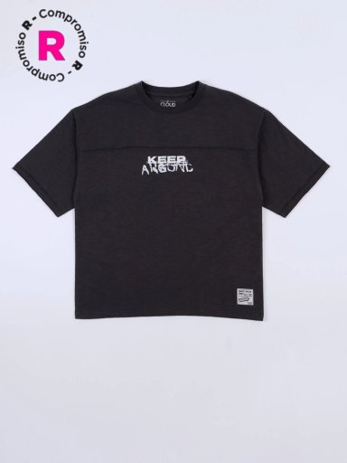 POLERA MANGA CORTA NIÑO CLOUDBREAK FOCO