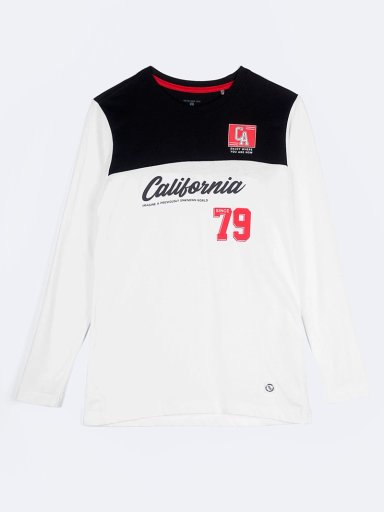 POLO MANGA LARGA NIÑO PIONIER BLANCO MAHEL