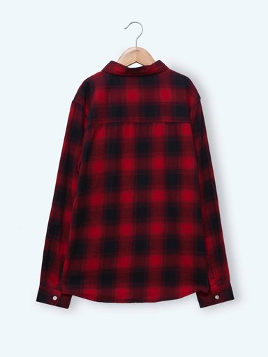 CAMISA MANGA LARGA ESCOCESA ALGODÓN NIÑO CLOUDBREAK - 2