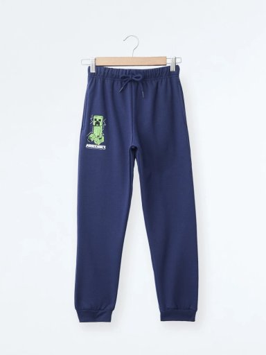PANTALÓN BUZO NIÑO MINECRAFT
