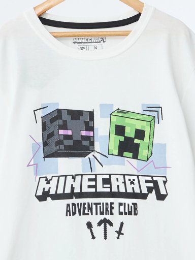 POLO MANGA CORTA ALGODÓN NIÑO MINECRAFT ADVENTURE - 3