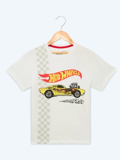 POLO ALGODÓN NIÑO INDEX HOT WHEELS