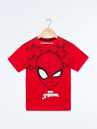 POLO ALGODÓN NIÑO SPIDERMAN 