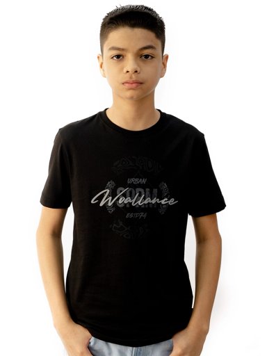 POLO MANGA CORTA ALGODÓN NIÑO WOALLANCE CLÁSICO 035