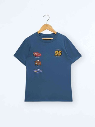 POLO ALGODÓN NIÑO CARS ACERO