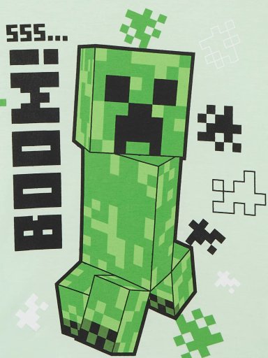 POLO ALGODÓN MANGA CORTA NIÑO MINECRAFT BOOM - 3