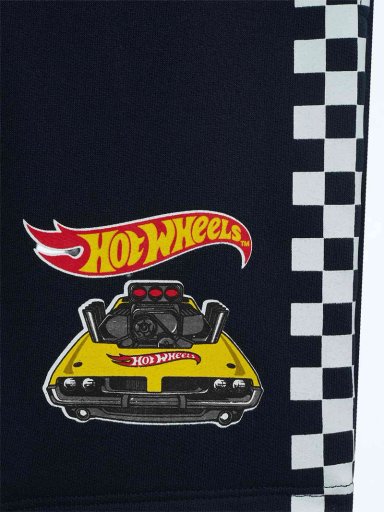 SHORT ALGODÓN NIÑO HOT WHEELS AZUL - 3