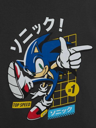 POLO ALGODÓN NIÑO SONIC GRIS - 3