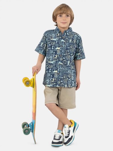 BERMUDA JOGGER NIÑO MAUI AND SONS 5B658